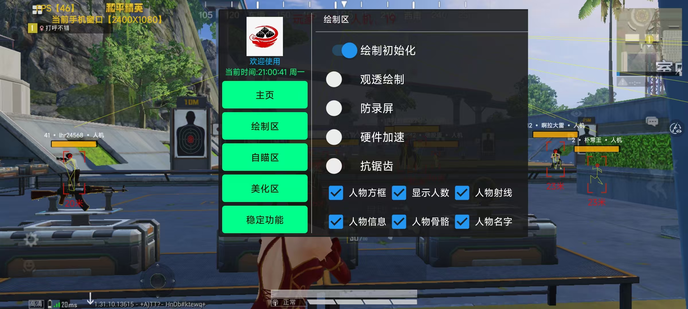 和平精英「雪花」直装辅助
